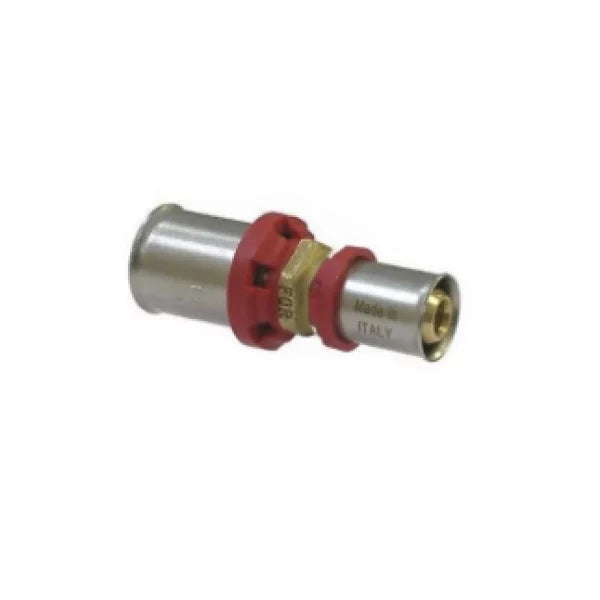 Straight Press Adaptor Coupling for Metric Multilayer Pipe