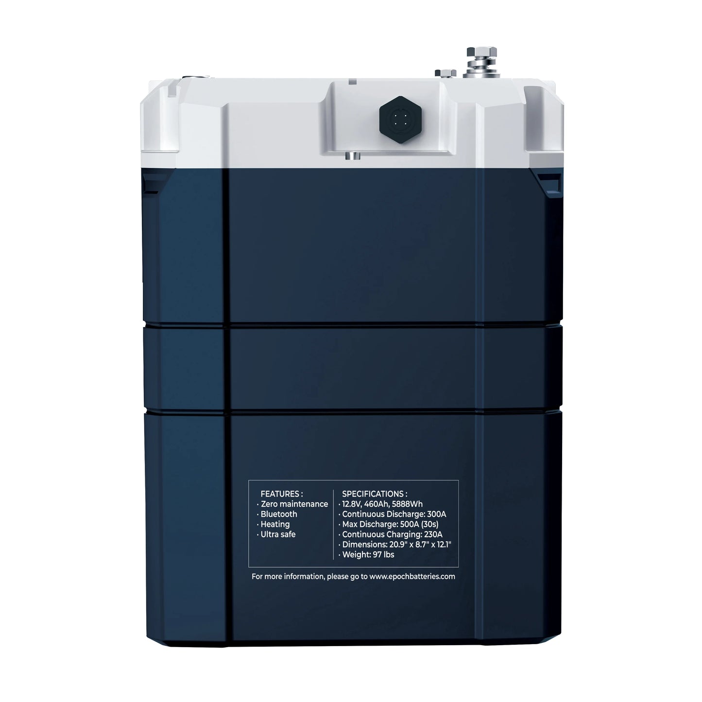 12V 460Ah (5.89kWh) V2 Elite Series - Heated & Bluetooth & Victron Comms LiFePO4 Battery