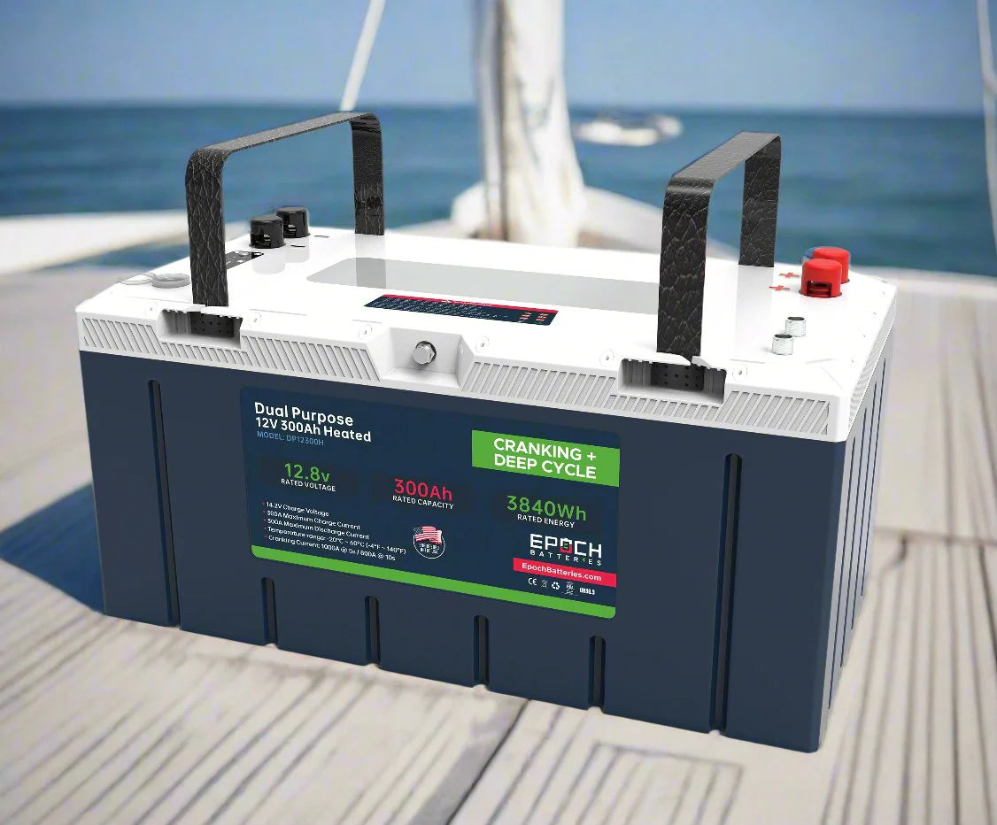 12V 300Ah Cranking & Deep Cycle Lithium Battery (Dual Purpose) - Pro Series