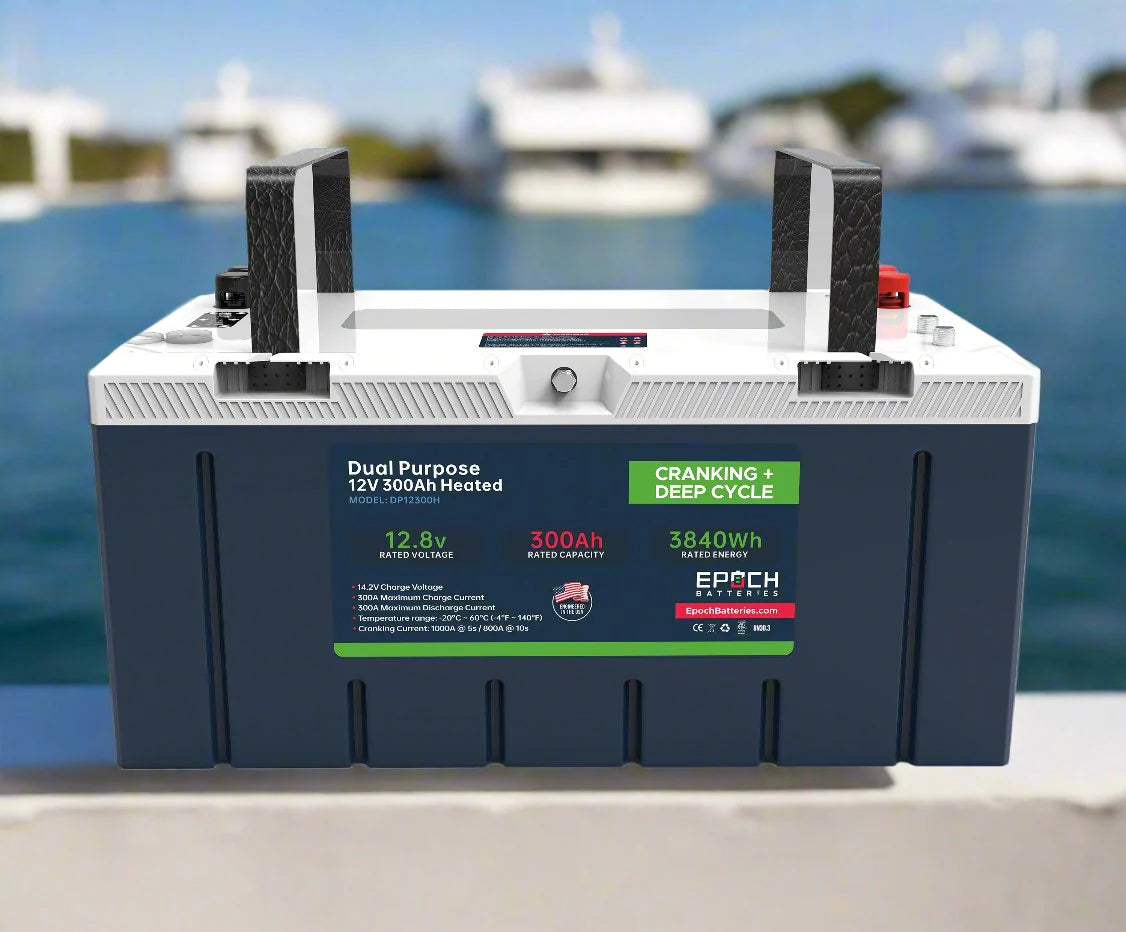 12V 300Ah Cranking & Deep Cycle Lithium Battery (Dual Purpose) - Pro Series
