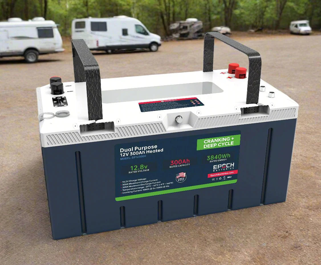 12V 300Ah Cranking & Deep Cycle Lithium Battery (Dual Purpose) - Pro Series