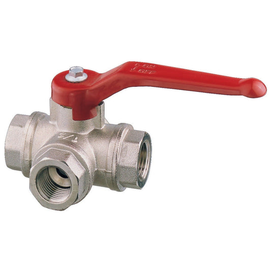 BALL VALVE 3-WAY - F.F.F.