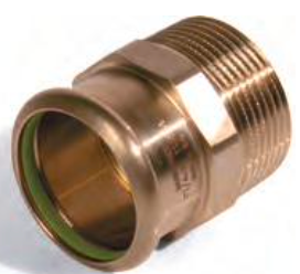 Male adaptor - CuNi (Copper-Nickel)