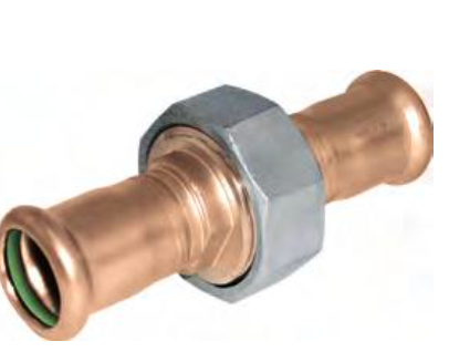 Union flat faced FF - CuNi (Copper-Nickel)