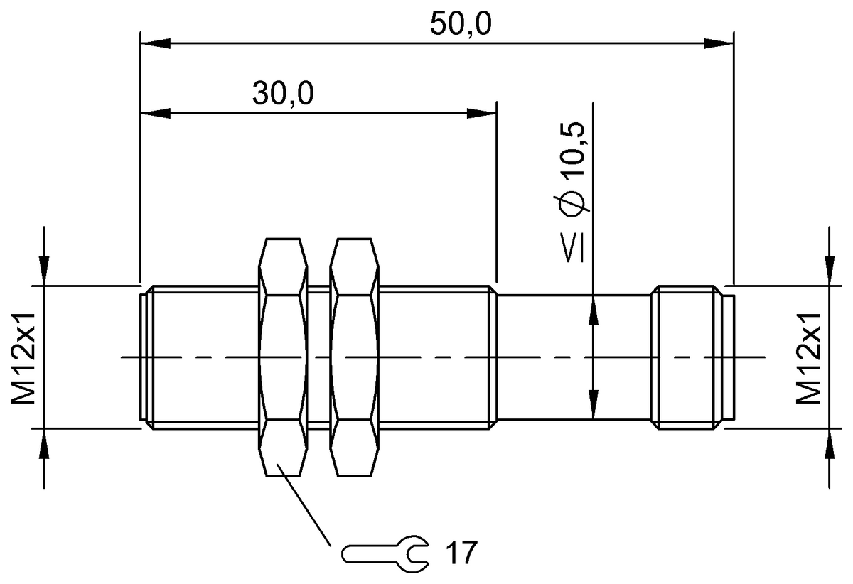 Balluff - BMF0022 Tubular magnetic field sensors