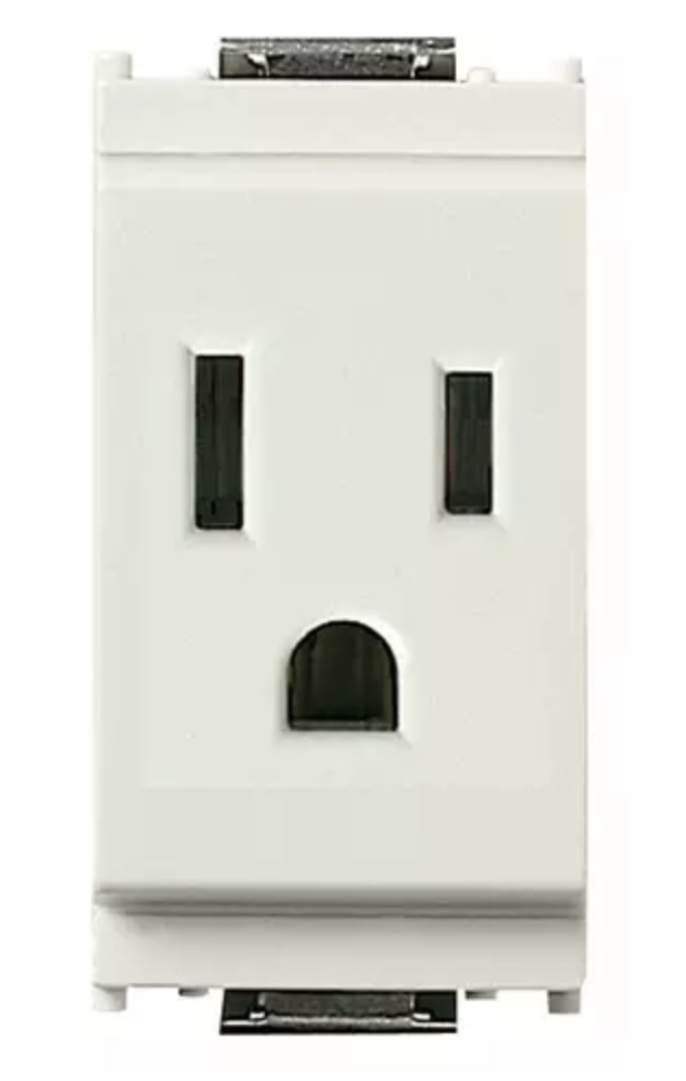 VIMAR - Idea (16245) 2P+E 15A 127V USA Plug