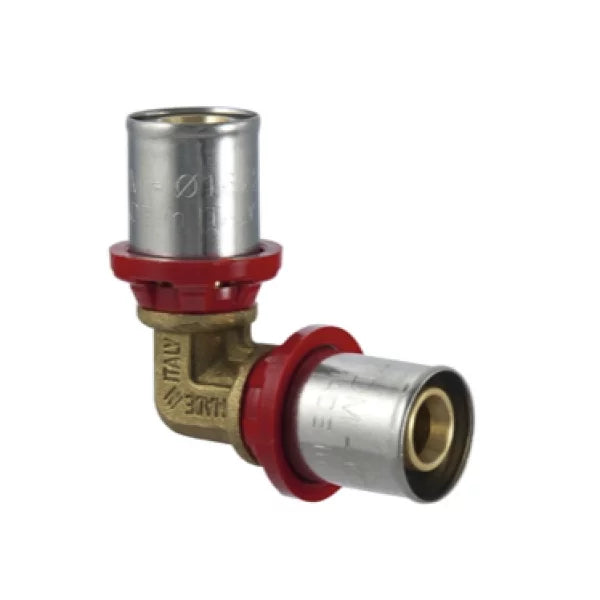 Elbow Press Coupling for Metric Multilayer Pipe